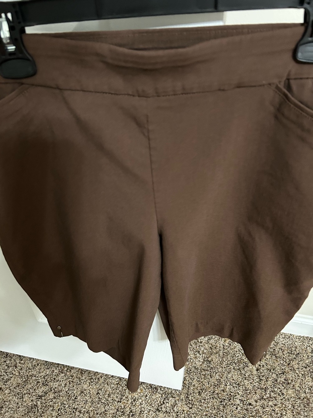 Brown High-Waist Skort SE